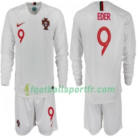 Tenue Portugal EDER 9 Enfant Extérieur Coupe du monde 2018 Maillot de Foot ML